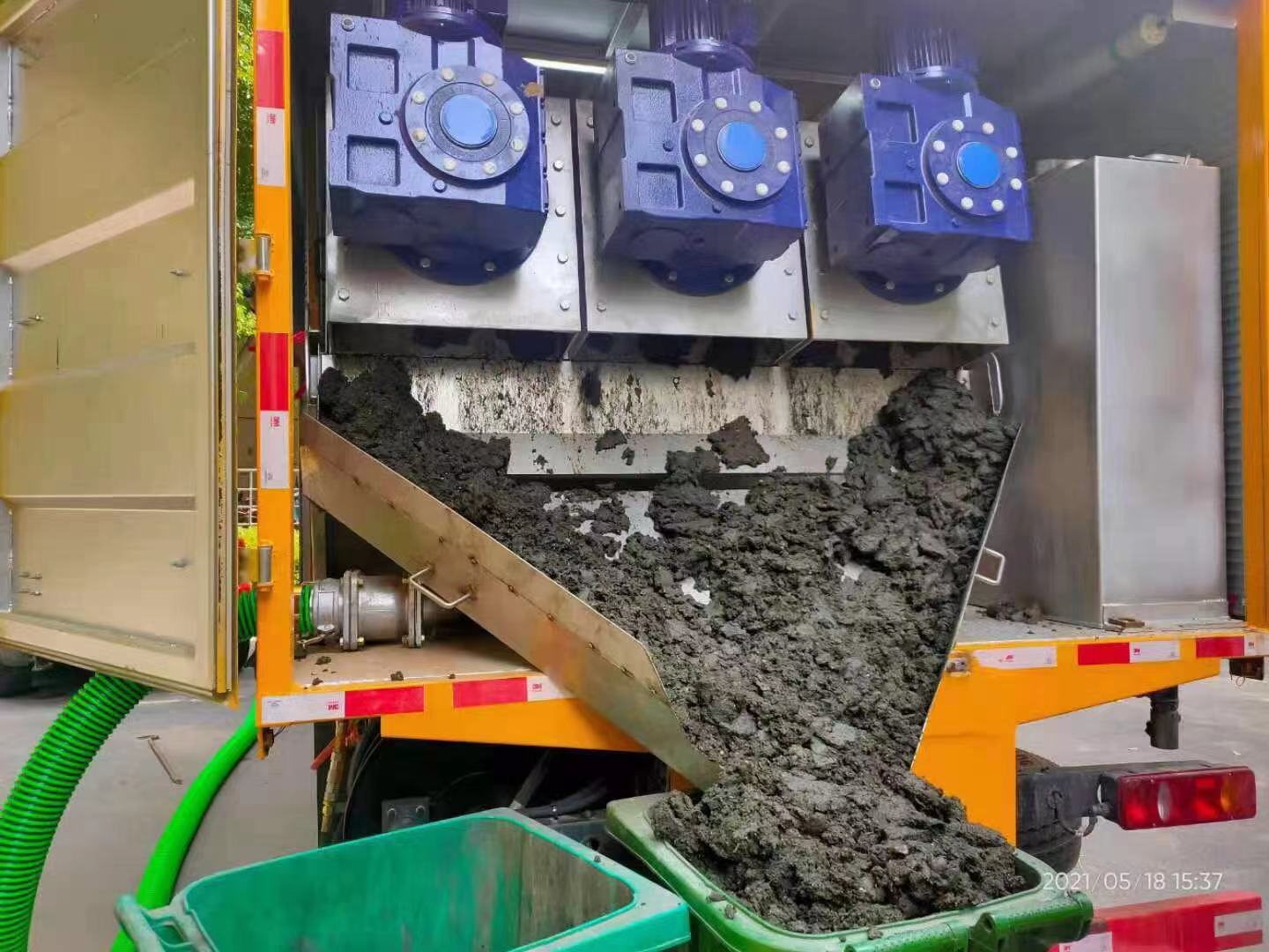 屯溪化粪池清掏城市维护站-泥浆净化干湿分离处理